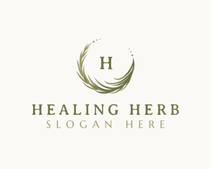 Organic Natural Herb logo design