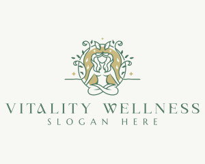 Woman Wellness Nature logo design