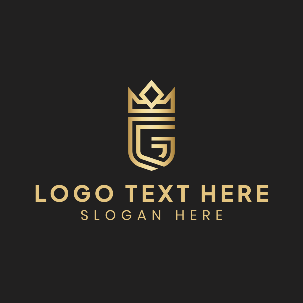 Elegant Letter G Crown Logo | BrandCrowd Logo Maker