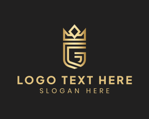 Clan - Elegant Letter G Crown logo design