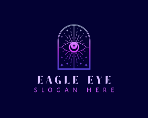 Eye Magical Moon logo design