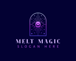 Eye Magical Moon logo design