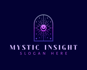 Eye Magical Moon logo design