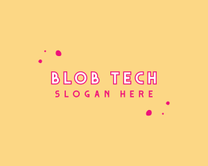 Blob - Quirky Paint Blob logo design