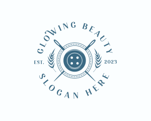 Elegant Needle Stitching Logo