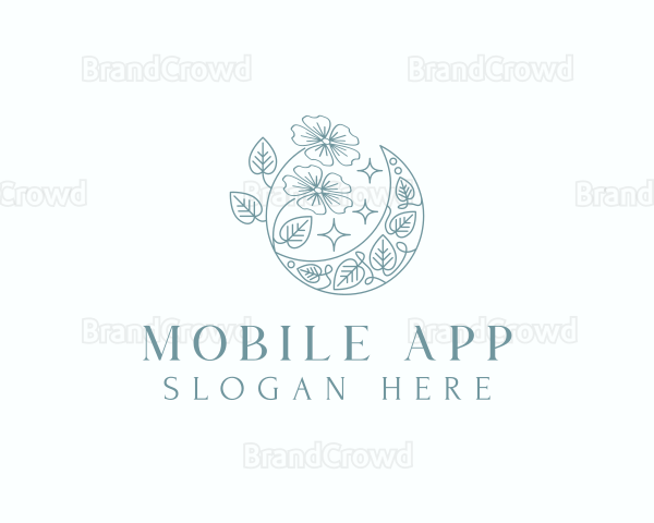 Artisanal Flower Moon Logo