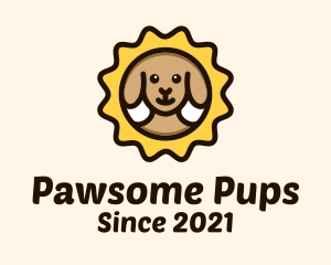 Brown Dog Stamp logo design