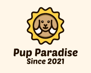 Brown Dog Stamp logo design