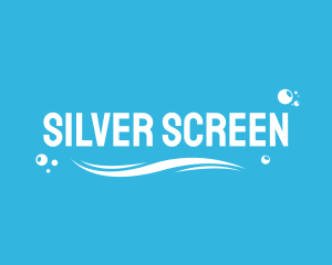 Diving - Water Bubbles Wave logo design