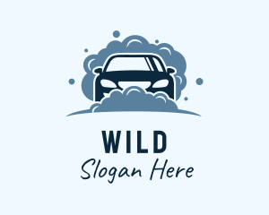 Automobile Car Wash Garage  Logo