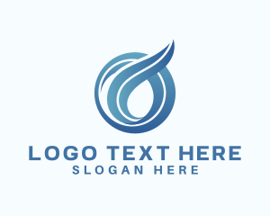 Financial - Elegant  Wave Company logo design