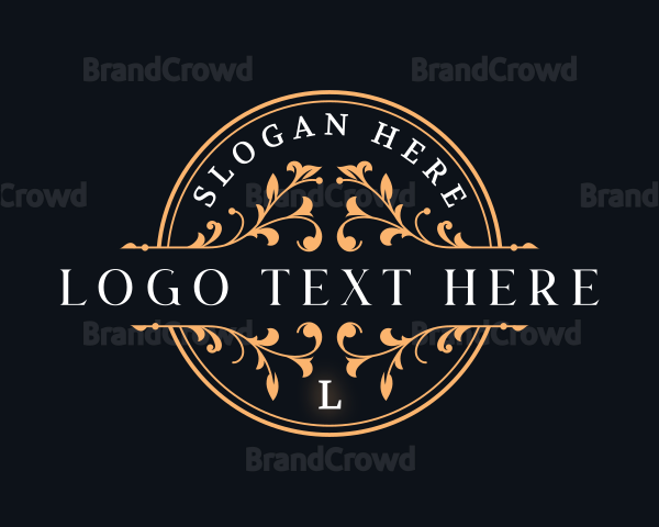 Floral Elegant Boutique Logo