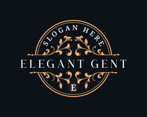 Floral Elegant Boutique logo design