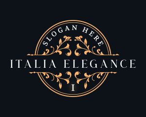 Floral Elegant Boutique logo design