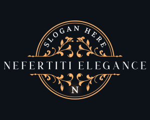 Floral Elegant Boutique logo design