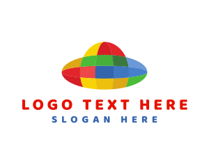 Colorful UFO Logo