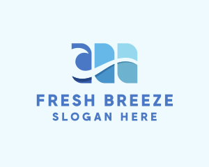 Breeze - Lake Sea Wave logo design