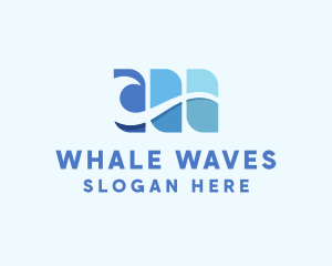 Lake Sea Wave logo design