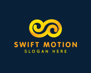 Motion - Infinity Motion Loop logo design