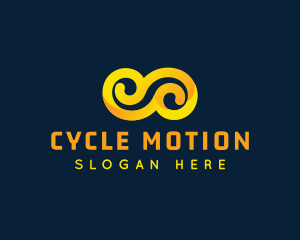 Infinity Motion Loop logo design