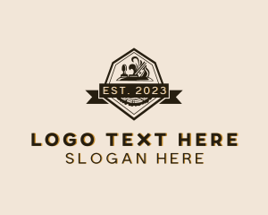 Timber - Hand Planer Woodworking Carpentry logo design