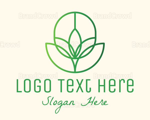 Natural Plant Garden Logo