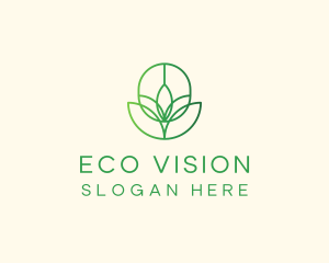 Natural Plant Garden logo design