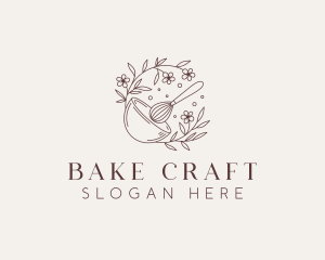 Whisk Pastry Baker logo design