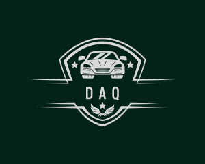 Driver - Automotive Car Shield logo design