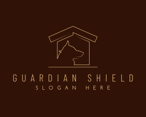 Secure - Dog House Security logo design