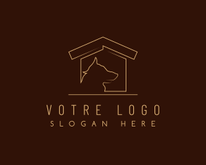 Veterinarian - Dog House Security logo design