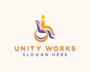 Paralympic Disability Organization logo design