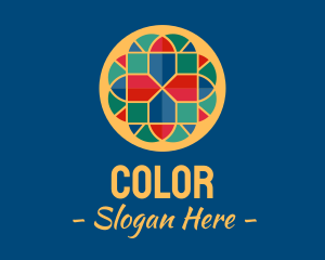 Colorful Lantern Pattern logo design