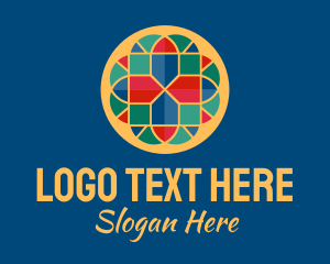 Colorful Lantern Pattern Logo