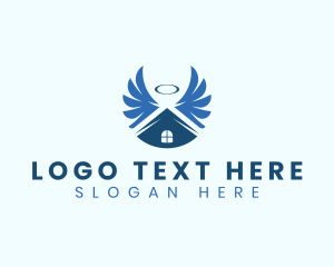 Holy - Angel Wings House logo design