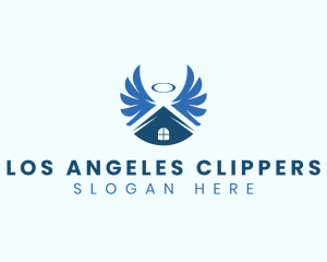 Angel Wings House logo design