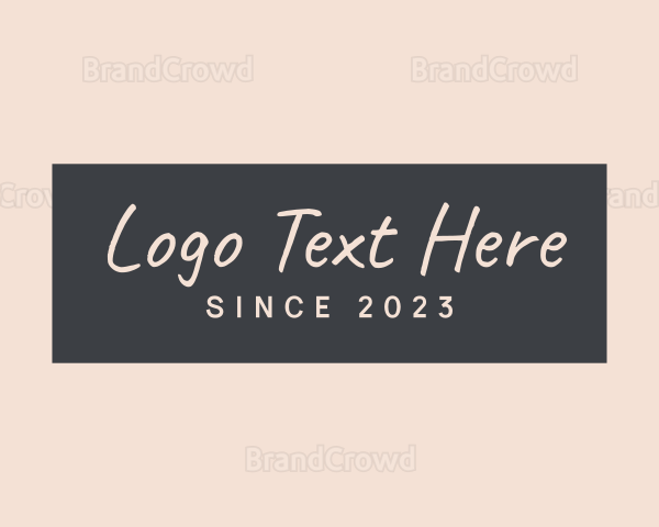 Simple Business Firm Logo