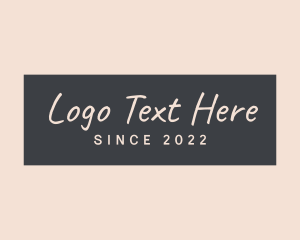 Rectangle - Simple Business Firm logo design