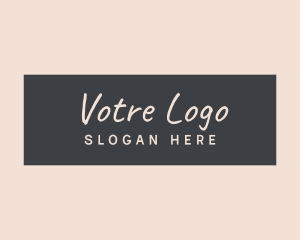 Simple Business Firm Logo