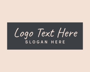 Simple Business Firm Logo