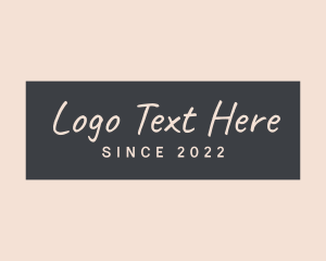Rectangle - Classic Business Wordmark logo design