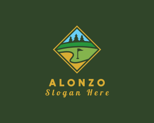 Golf Course Diamond logo design