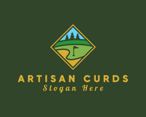 Golf Course Diamond logo design