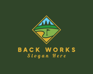 Golf Course Diamond logo design