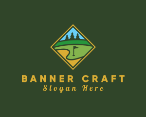 Golf Course Diamond logo design