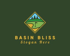 Golf Course Diamond logo design