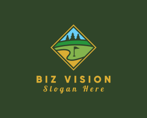 Golf Course Diamond logo design