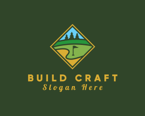 Golf Course Diamond logo design