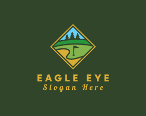 Golf Course Diamond logo design