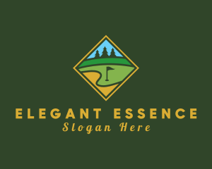 Golf Course Diamond logo design